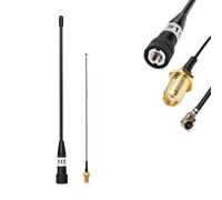MakerFocus 1 antena de 915 MHz de 10 dBi de alta ganancia omnidireccional suave para comunicación Meshtastic LoRa de largo alcance, conector macho Omni SMA de 18,6 cm de largo