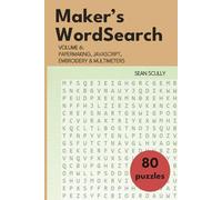 Maker's WordSearch: Volume 6: Papermaking, Javascript, Embroidery & Multimeters