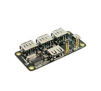 MakerSpot - Hub USB de 4 Puertos para Raspberry Pi Zero V1.3 (con Conector de cámara) y Pi Zero W (con Bluetooth y WiFi)
