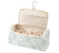 Makeup Bag - Hair Dryer Storage Bags, Large Capacity Portable Cute Styling Tools Pouch, Cotton Hair Tool Bag For Travel | For Brush Straightener Curler Cosmetics Jewelry Bathroom Toilet Road Trip Gym