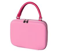 Makeup Bag, Makeup Pouch, 9.45x3.15x7.09 Inches, Portable and Flexible Compartment Organizer, Storage Solution, Ideal for Family, Friends, Travels, Green/Pink/Yellow/Khaki