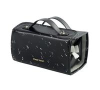 Makeup Bag Organizer, Roll-Up Storage Bag, Waterproof Toiletry Bag, Multiple Compartments Design, Compact Travel Size, Great for Travel Organization, 9.45x4.72x4.72 Inches