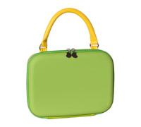 Makeup Bag, Small Makeup Bag, Portable Storage Solution, Flexible Compartment Organizer, Lightweight Sturdy EVA Material, Family Friends Outdoor Gym Travel Must-Have, verde, Se référer au descriptif