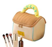 Makeup Bag Travel, House Shaped Toiletry Organizer, Lightweight Shower Pouch, 7.09x7.09x5.91 Inches, Portable Cosmetic Pack for Home, Business Trips, Vacations