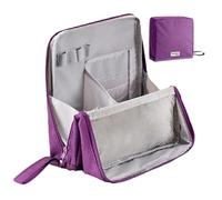 Makeup Bag, Travel Organizer, Toiletry Storage, Waterproof Oxford Cloth, Large Zipper Compartment, For Vacation or Daily Routine Use, 9.06x8.66 Inches