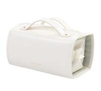 Makeup Bag with Compartments, Roll-Up Makeup Storage Organizer, Portable Waterproof Toiletry Bags, Ideal for Traveling Women, Men, Cosmetics and Toiletries, 9.45x4.72x4.72 Inches