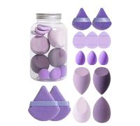 Makeup Blender Sponge Set - Cosmético Puff Applicator, Foundation Beauty Blenders | Esponja De Corrector Portátil Con Soporte, Herramientas De Maquillaje Facial , Esponjas De Belleza Cubierta