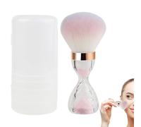 Makeup Blush Brushes, Soft Bristles Face Applicator Lightweight Handle, Smooth Blending Tool, Ideal para uso familiar, Travel Cosmetic Touch-Ups, Beauty Routine Companion, Pink