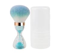 Makeup Brush, Blush Powder Brushes, 11.3cm/4.45in 11.7cm/4.61inches Face Beauty Tool, Soft Bristle Applicator, Portable Handle Design, Rose Gold for Women, Girls, Daily Use Rayon