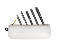 Makeup Brush Case, 19 × 7 cm Large Opening, Zipper | Efficient Makeup Brush Pouch Storage Bag - Travel-Friendly For Cosmetic Women Girls Pencil Pen Home School Classroom College Business Trip Vacation