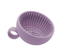 Makeup Brush Cleaner Bowl - Cepillo de sombra de ojos Taza - Beauty Sponge Cleaner Bowl - Para Profesionales Mujeres Amantes de la Belleza Hogar Salón Hotel Rutina Diaria Viajes