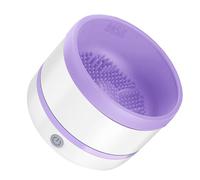 Makeup Brush Cleaner Machine, Automatic Electric Brush Spinner and Dryer, Rechargeable Cosmetic Tool Washer for Foundation Eyeshadow Blush Concealer Applicators, Quick and Hygienic Use