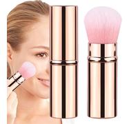 Makeup Brush for Foundation - Travel Makeup Brushes, Travel Makeup Brushes | Multiusos Telescopic Cosmetics Brushes - Soft Face Makeup Brush for Blush, Bronzing Powder, Sunscreen, Face Cream