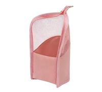 Makeup Brush Holder - Waterproof Stand Organizer Bag, Large Capacity Upright Cosmetic Brush Case, Travel Makeup Storage Bag | Portable Organizer for Eyebrow Pencil, Lipstick, Jewelry, Toiletries Women
