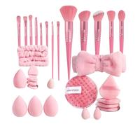 Makeup Brush Set - 40 Pieces Powder Blush Eyeshadow Brushes | Professional Makeup Brush Kit | Soft Bristles Cosmetic Accessories Make Up Tool For Eye Shadows Concealers Women Girls Beginners