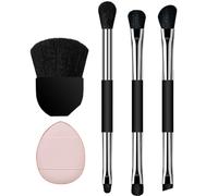 Makeup Brush Set - Blush Blending, Eyeshadow Brushes Sets | Pieces Travel Makeup Brush Set Makeup Accessories, Storage Box Portable Makeup Brushes Set Beauty Tools for Eyes Cheeks Lips Mothers Wives