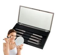 Makeup Brush Set, Double Ended Brush Kit, 5,51 x 3,15 x 0,79 pulgadas, Cosmetic Tools Sets, Foundation Concealer Applicator, Includes Cleaning Sponge for Eyeshadow and Face, Multicolor