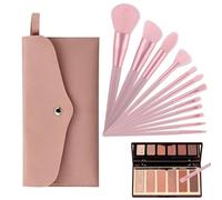 Makeup Brush Set, Portable Cosmetic Applicators For Foundation Blush Eye | Soft Brush Heads Smooth Makeup Application Comfortable Handles Versatile Tools For Powder Foundation Concealer Blush Eyes
