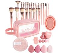 Makeup Brush Set, Professional Makeup Tool Kit with Soft Bristles Storage Bag, Lightweight Beauty Personal Care Supplies for Travel, Studio, Outdoor, Wedding and Birthday