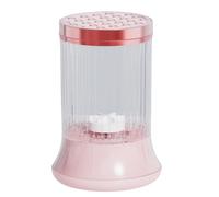 Makeup Brush Washer, Cosmetic Brush Cleaner, Rechargeable Automatic Portable Bucket Scrubber, Fast Drying and Deep Cleaning Tool, 7000 RPM for Women, 6.5x2.95 Inches, TPE ABS