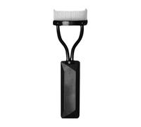Makeup eyelash comb arched separator tool eyebrow grooming accessory precision lash spacing smooth pin alignment portable cosmetic device safety cover compact elegant beauty care item | cosmetic comb
