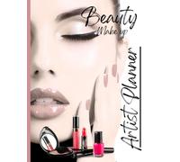 Makeup Face Chart Book: Professional Make-Up Artist Planner for Practice, Looks & Client Notes: 8.5 x 11 Inches | 124 Pages | Beauty Practice Workbook | Soft Matte Cover