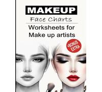 Makeup Face Chart Workbook & Worksheets for Makeup artists: Multicultural Female and Male Face Coloring Tables Workbook for Makeup Artists - Blank ... Drawings to color. Pencil drawing faces