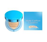 Makeup Foundation Cushion, Matte Concealer, Long-Wear Cream, High Coverage Formula, Lightweight Texture, Portable Compact, Skin Perfecting, Perfect for Girlfriend, Wife, Sister