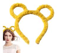 Makeup Headband - Plush Hair Band | Headbands For Women | Plush Headband, Cute Women Makeup Headband Plush Hair Hoop, Decorative Accessories, Makeup Skincare Headband For Kids Adults