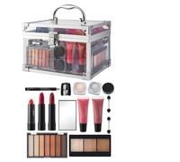 Makeup Kit Beauty, Full Eyeshadow Set, Portable Cosmetic Tool with Smooth Texture, Radiant Accessory with Modern Style, Beauty Solution for Girls Teen Women Beginners Travel Halloween 31.8g