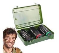 Makeup Kit | Hunting Accessories | Face Paint for Sports, Easy Apply Camouflage, Hunting Gear Essentials, Outdoor Adventure Face Paint, Versatile Camouflage Colors, Long-Lasting Face Paint