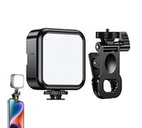 Makeup Light, Desk Ring Light, Ive Broadcast Beauty Light, Small Clip Fill Video Conference Light, Portable Live Broadcast Light for Phones, Tablets, Adjustable Lighting for Online Streaming