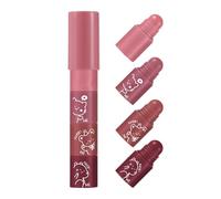 Makeup Lip Gloss, Colored Lip Gloss, Long-Lasting Lip Gloss, Waterproof Lip Gloss, Portable Lip Gloss Set Long-Lasting Lip Gloss Set and Waterproof Matte Lipstick for Women