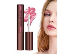 Makeup Lip Gloss, Long-Lasting Plumping Lipstick, 3g, Hydrating Nourishing Lip Color, Women Girls, Enhancing Natural Beauty for Parties Dating Events Everyday Use