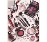 Makeup Match Collection: Cool Winter Notebook for Teen Girls: A Stylish College Ruled Notebook Inspired by Berry, Plum, & Silver Beauty