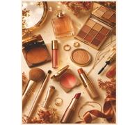 Makeup Match Collection: Warm Autumn Notebook for Teen Girls: A Stylish College Ruled Notebook Inspired by Terracotta, Caramel and Bronze Beauty