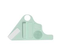 Makeup Mixing Palette, Wrist Strap Hand Palette, Silicone Foundation Plate, Adjustable Makeup Tray with Ergonomic Wrist Strap for Blending and Mixing Liquid Makeup (1 Piece)