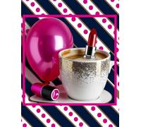 Makeup & Mocha - Aesthetic Notebook for Beauty Babes: A Fun & Glam Graph Paper Journal for Beauty Lovers, Students & Creatives