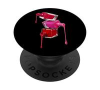 Makeup Nail Polish Make Up Cosmetics Manicure Nail Tech Gift PopSockets PopGrip Adhesivo