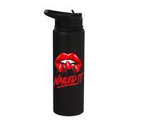 Makeup Nail Polish Manicure Nail Tech Design Stainless Steel Insulated Water Bottle