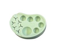 Makeup Palette - Silicone Palette | Makeup Mixing Palette | Makeup Artist Tool, Makeup Accessory, Eyelash Perm And Eyebrow Lamination Tool, Easy To Clean Silicone Multifunction Tray Plate