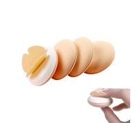 Makeup Powder Puff, Soft Round Cosmetic Sponge, Faultless Foundation Applicator for Women, Adults, Friends, Makeup Artists, everyday elegance Tools, Gift, Beauticians, 4pieces Set