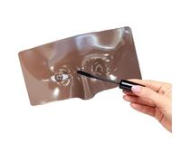 Makeup Practice Board Silicona Maniquí de silicona suave reutilizable for práctica maquillaje ojos, tablero for entrenamiento, artistas salón escolar belleza(Color2)