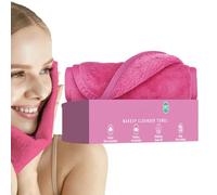 Makeup Remover Cloths, Gentle Makeup Removing Towel, Portable Makeup Remover, Face Wash Cloth, Efficient Cleansing Cloth, Makeup Remover Tool, Polyester Fiber Makeup Cloth, Makeup Removal Towel