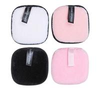 Makeup Remover Pads | 4 Count Wipes For Facial Cleansing | Reusable Washable Face Cleansing Eco Pads | Microfiber Wipes & Accessories | Soft And Comfortable Face Pad For All Skin Types