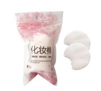 Makeup Remover Pads, Natural Soft Cotton Rounds for Face and Eye Cleansing, Reusable Facial Wipes for Women and Girls, Gentle Skin treatments Tool for Home and Travel Use