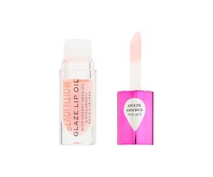 Makeup Revolution, Aceite Labial Glaze, Aceite Labial Nutritivo, Glam Pink, 4.6ml