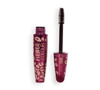 Makeup revolution, big lash fierce, volume, mascara, burgundy, 9 g