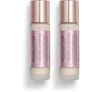 Makeup Revolution, Corrector Conceal & Define, C0.1, 4ml (Paquete de 2)