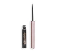 Makeup Revolution, Delineador Líquido Super Flick, Altamente Pigmentado, Negro, 2.4ml